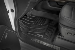 Chevrolet Silverado 1500 Flex-Fit Floor Mats - Front - Rough Country - Bucket - '19-'24